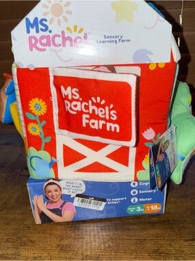 Rachel's Farm Sensory Learning Toy - Red